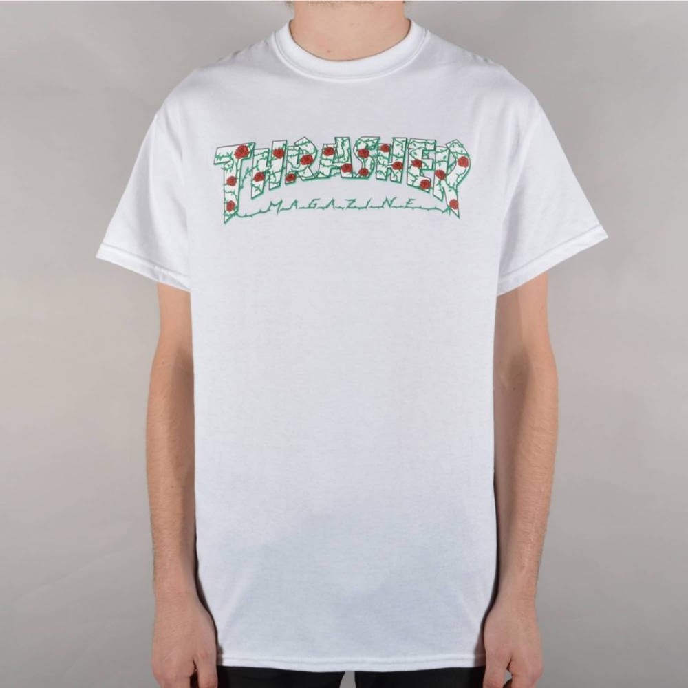 THRASHER Roses Tee - Picture 3 of 7